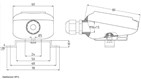 Габаритные размеры OptiSensor ATF1